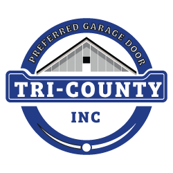 Tri-county preferred garage door logo